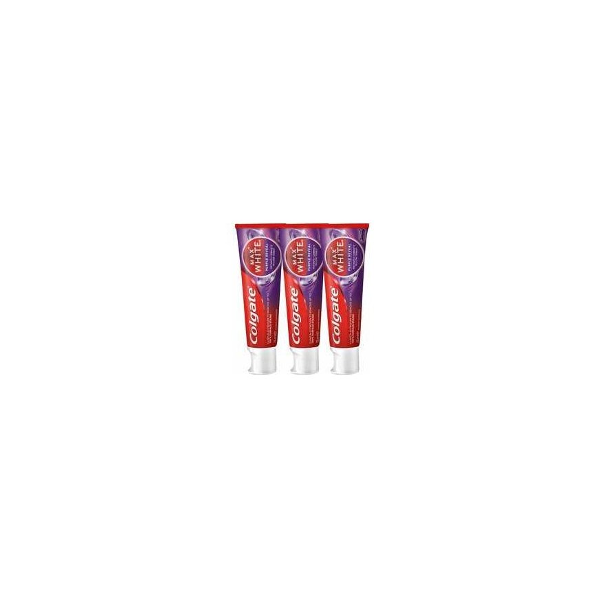 Colgate Max White Violet Trio Toothpaste