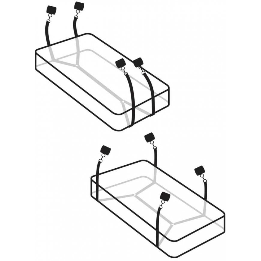 Pipedream Wrapped Mattress Restraints – 4