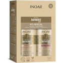 INOAR Absolut Daymoist Duo Kit - priemonių rinkinys chemiškai pažeistiems plaukams 2x250 ml INOAR Absolut Daymoist Duo Kit - priemonių rinkinys chemiškai pažeistiems plaukams 2x250 ml