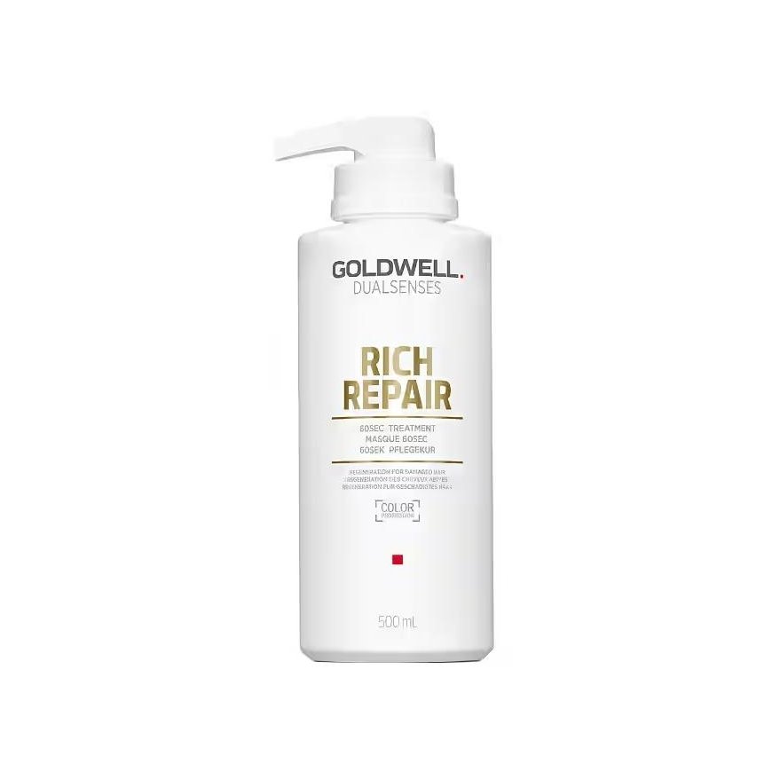 Atkuriamoji plaukų kaukė Goldwell Rich Repair 60sec Treatment 500ml – 3
