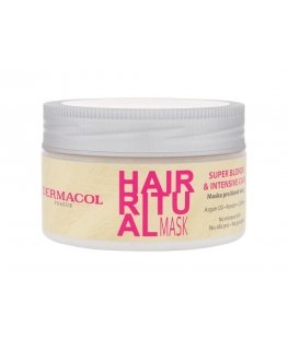 Dermacol Hair Ritual Super For light hair Mask Hair Mask for women, 200 ml