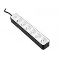 Philips Maitinimo juosta su 4 lizdais, 1,5 m, balta