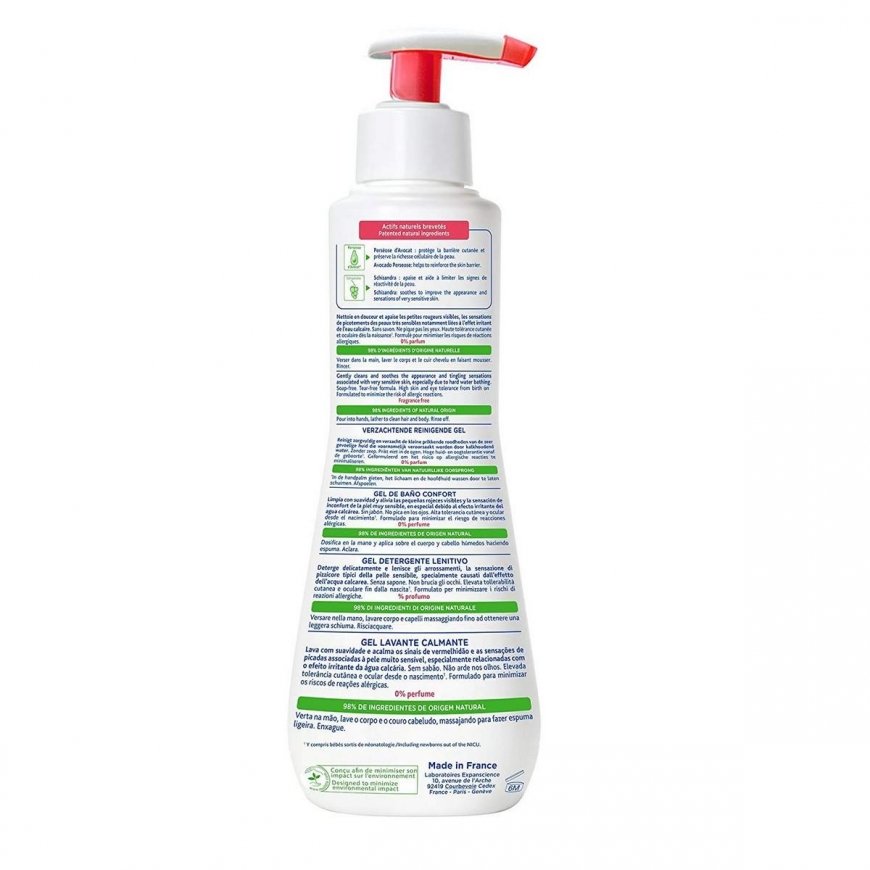 Mustela Comfort vonios gelis 300ml – 3