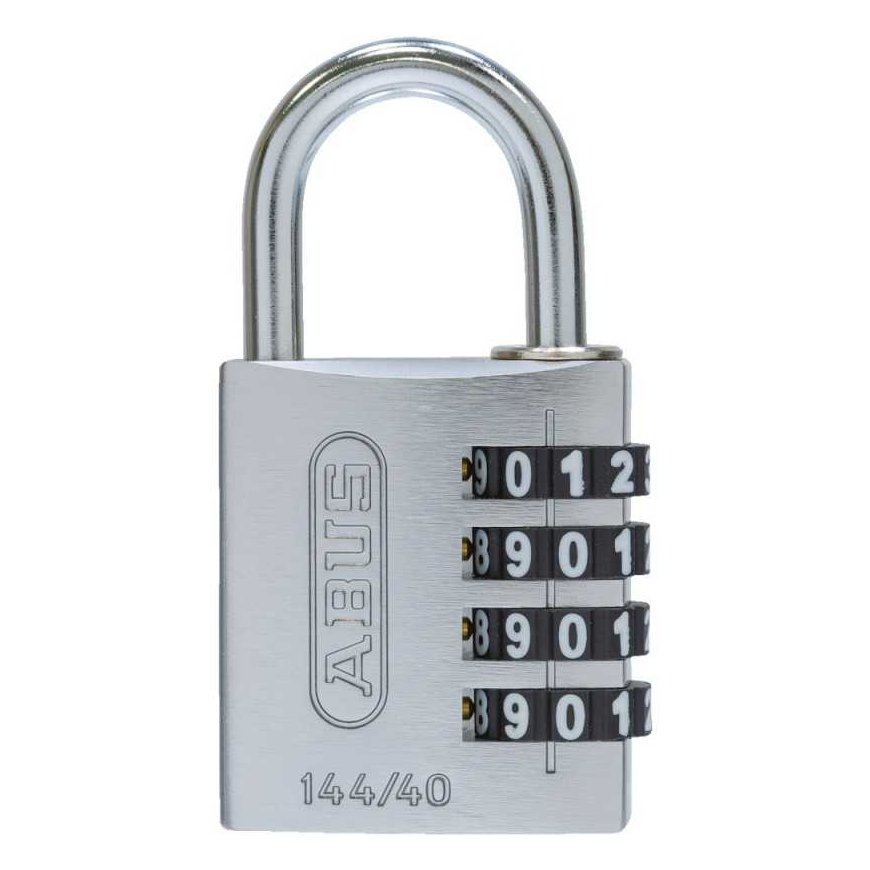 Lock with code ABUS Silver Lock–Tag 144/40, silver