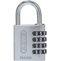 Spyna su kodu ABUS Sidabrinis Lock–Tag 144/40, sidabrinė