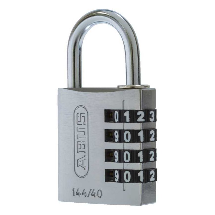 Spyna su kodu ABUS Sidabrinis Lock–Tag 144/40, sidabrinė – 2