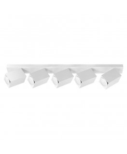 Hanging lamp Orno KUBAR SP 5, wall and ceiling lamp, 5xGU10, IP20, white