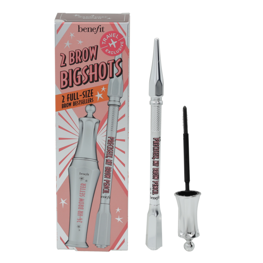 Benefit Duo Set: Precisely My Brow Pieštukas & 24H Brow Setter, 7.08 ml – 5