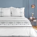 Bedding set Eurofirany POS/ST/HAFT/9B 220X200 70X80/X2 B+N Bedding