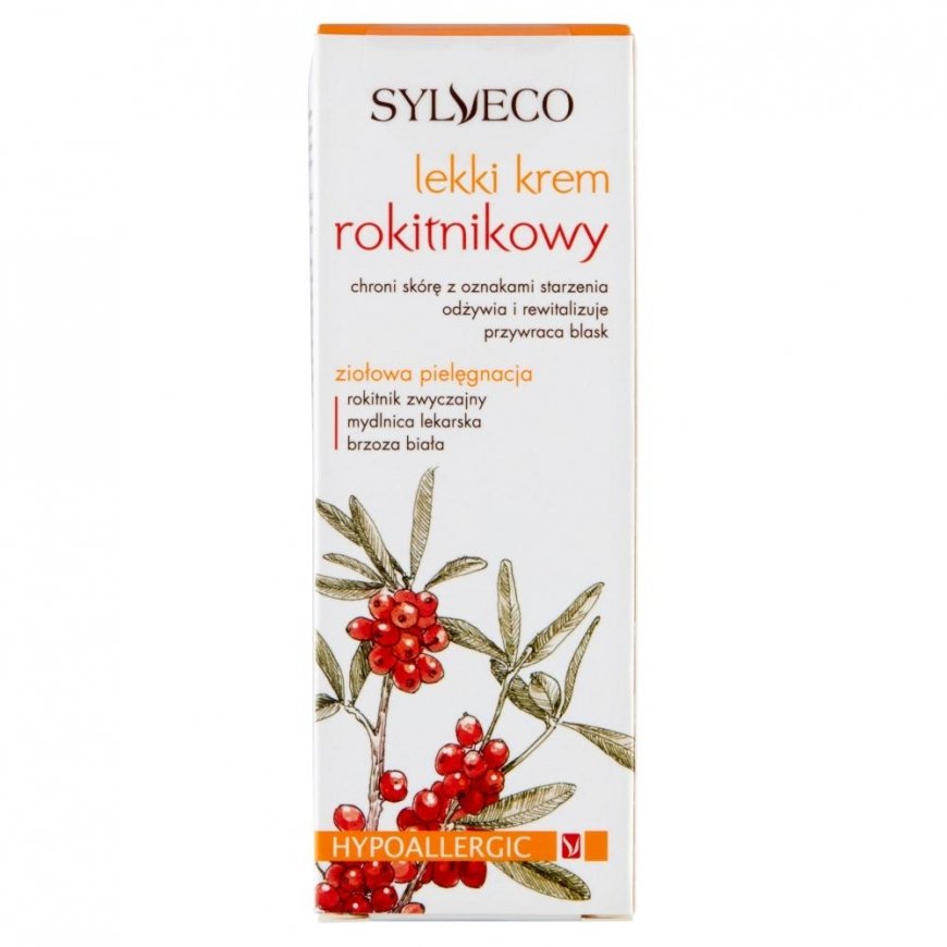 Sylveco Light ROKITNIKOWY kremas su 50 ml dozatoriumi – 2