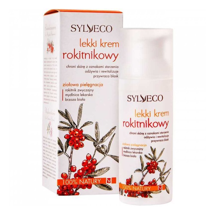 Sylveco Light ROKITNIKOWY kremas su 50 ml dozatoriumi – 3