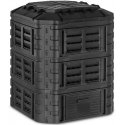 Hillvert Kompostownik modułowy do ogrodu na odpadki organiczne 93 x 93 x 110 cm 860 l Hillvert Kompostownik modułowy do ogrodu na odpadki organiczne 93 x 93 x 110 cm 860 l