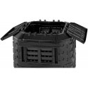 Hillvert Kompostownik modułowy do ogrodu na odpadki organiczne 93 x 93 x 110 cm 860 l Hillvert Kompostownik modułowy do ogrodu na odpadki organiczne 93 x 93 x 110 cm 860 l
