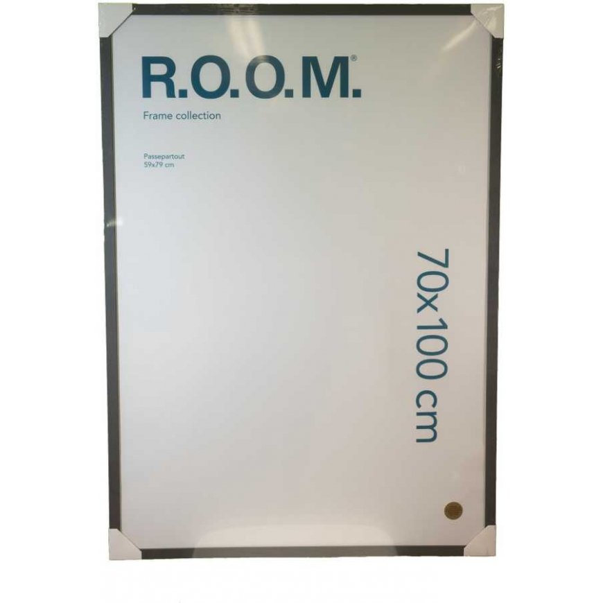 Photo frame Made in Lithuania Frame 70x100, 2015 gray