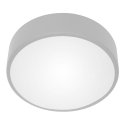 Orno OVO LED lubinis šviestuvas, 43W, 4000K, 4750lm, pilkas plienas, matinio stiklo gaubtas, IP20, ? 400