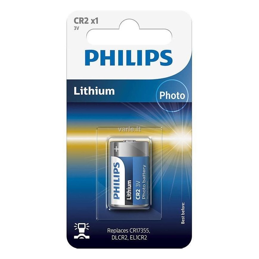 Philips Battery Battery CR2 PHILIPS 3V B/C