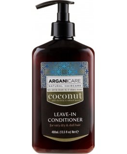Arganicare Kokosų kondicionierius labai sausiems ir pažeistiems plaukams 400ml