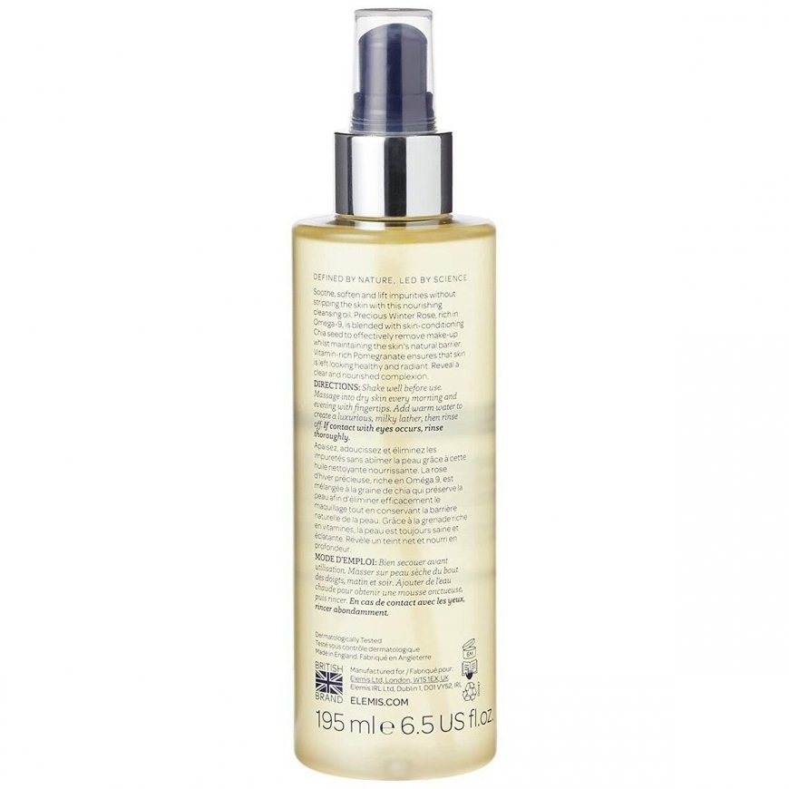Elemis maitininantis Omega-Rich Cleansing Oil, 195 ml – 2