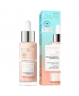 Eveline Cosmetics Serum Shot energizing treatment for the skin around the eyes 5% caffeine 30ml