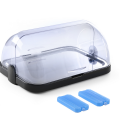 Refrigerated food display case with inserts 44x32x20.5cm - Hendi 871805 Refrigerated food display case with inserts 44x32x20.5cm - Hendi 871805