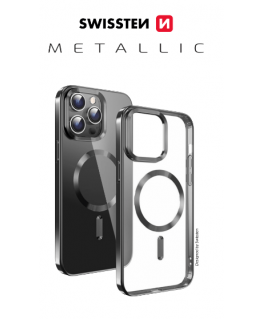 Swissten Clear Jelly Magstick Metallic Case for Apple iPhone 11 Pro