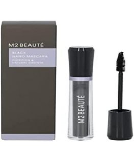 M2 Beauté Black Nano Mascara Nutrition and Amp Natural Growth 6 ml