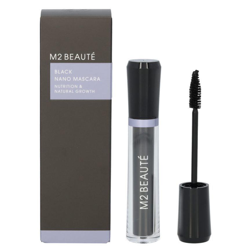 M2 Beauté Black Nano Mascara Nutrition and Amp Natural Growth 6 ml – 2
