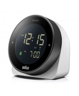 Braun BC 24 W DCF Radio alarm clock white