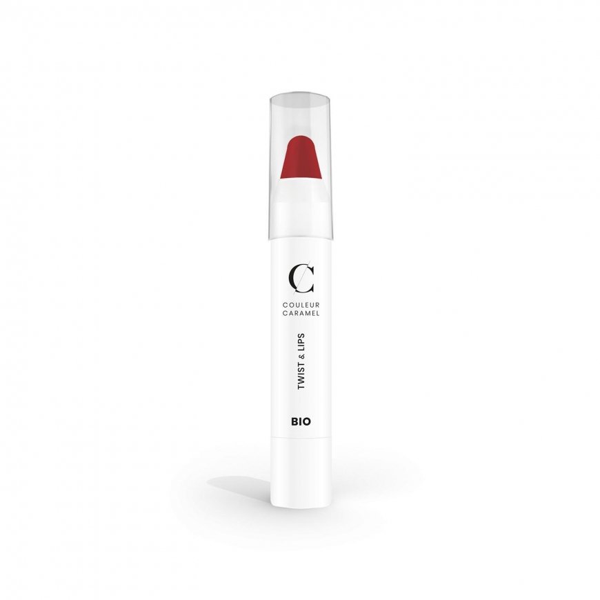 Couleur Caramel Twist y Lips Barra De Labios 405 Matt Raudona 1un