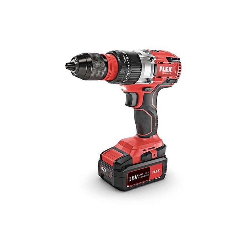 Akumuliatorinis smūginis gręžtuvas FLEX PD 2G 18,0 EC/5,0 Set – 3