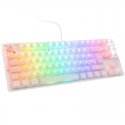 Ducky One 3 Aura White TKL Gaming Keyboard, RGB LED - Kailh Jellyfish Y Ducky One 3 Aura White TKL Gaming Keyboard, RGB LED - Kailh Jellyfish Y