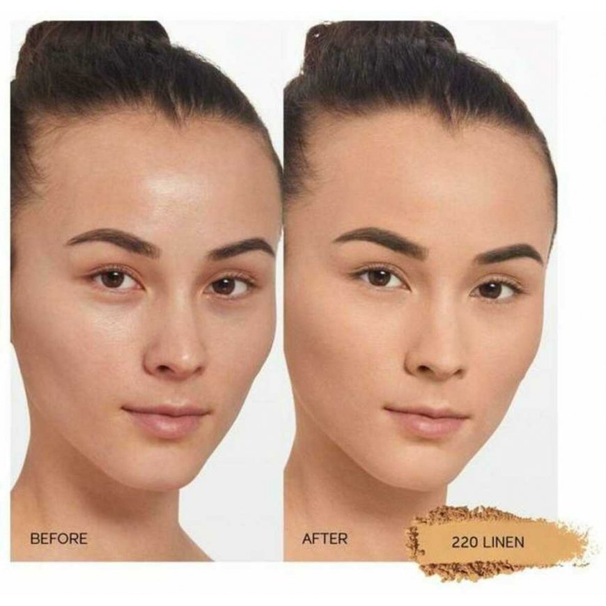 Shiseido Synchro Skin Self-Refreshing Custom Finish Powder Foundation 220 Linen – 5
