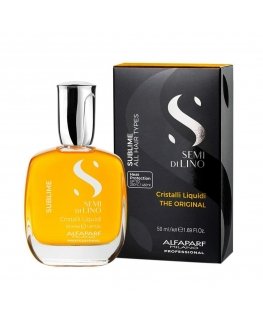 Alfaparf Milano Semi Di Lino Sublime Cristalli Liquidi spindesio suteikiantis plaukų aliejus 50ml