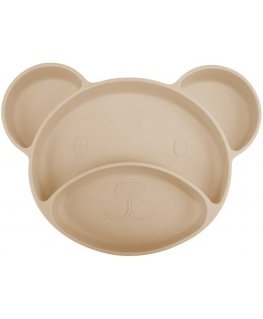 CANPOL BABIES Silikoninė lėkštė su pritvirtinimu BEAR, 51/401_bei