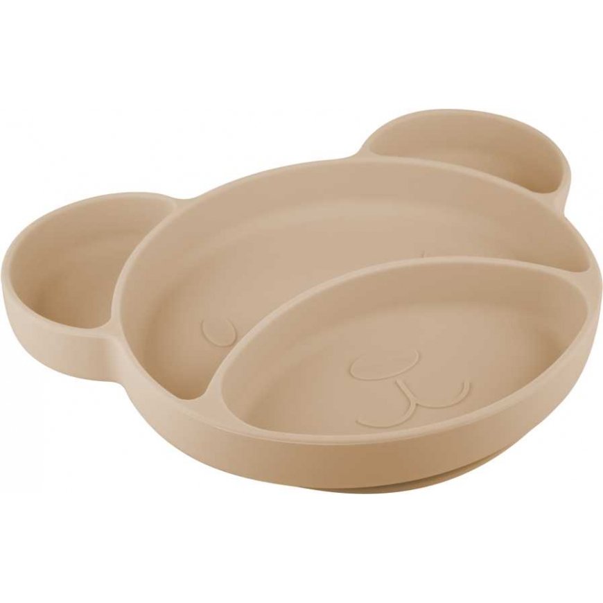 CANPOL BABIES Silikoninė lėkštė su pritvirtinimu BEAR, 51/401_bei – 2