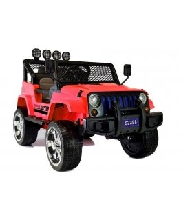 Lean Cars Auto na Battery S2388 Jeep Red 4x45W