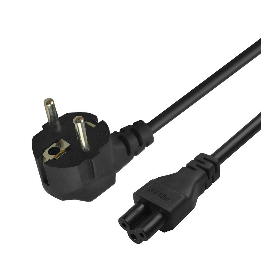 Savio Strom IEC 60320 C5 CEE 7/7 Sort 3m Stromkabel Must C5 pistikut Pistikupesa tüüp C – 2