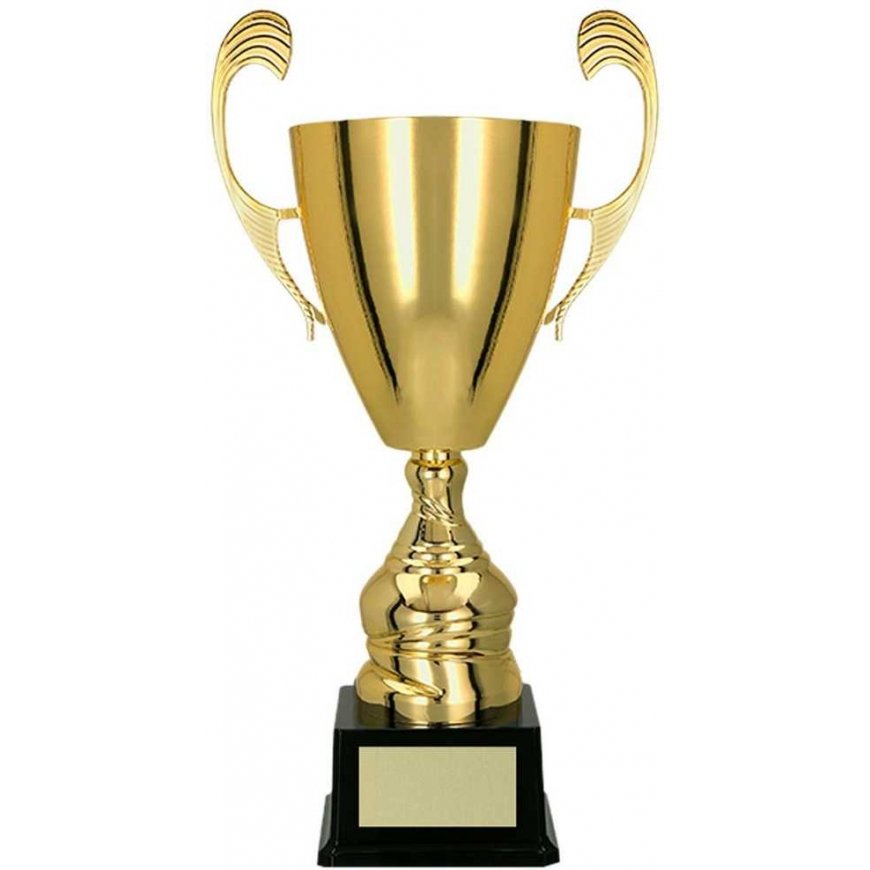 Detail TD gold metal mug