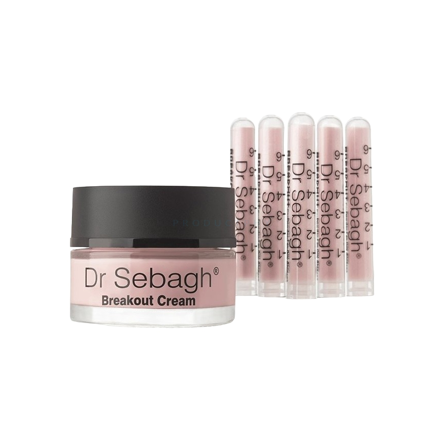 DR SEBAGH Breakout Cream for oily skin 50ml + Breakout Powder 5x1.95g – 2
