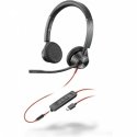 HP Poly Blackwire 3325 Stereo Microsoft Teams Certified USB-C Headphone +3.5mm Plug + USB-C/A Adapter HP Poly Blackwire 3325 Stereo Microsoft Teams Certified USB-C Headphone +3.5mm Plug + USB-C/A Adapter