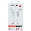 Swissten USB-C to Jack 3.5mm Audio Adapter for phones 15 cm Swissten USB-C to Jack 3.5mm Audio Adapter for phones 15 cm