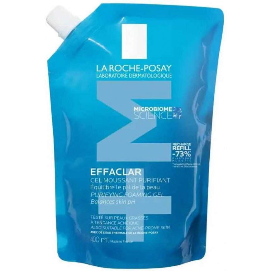 La Roche Posay Effaclar Gel Moussant refill, 400 ml – 2