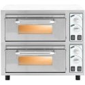 Electric oven Royal Catering Profesjonalny piec do pizzy dwukomorowy na 2 pizze śr. 35 cm 4400 W Electric oven Royal Catering Profesjonalny piec do pizzy dwukomorowy na 2 pizze śr. 35 cm 4400 W
