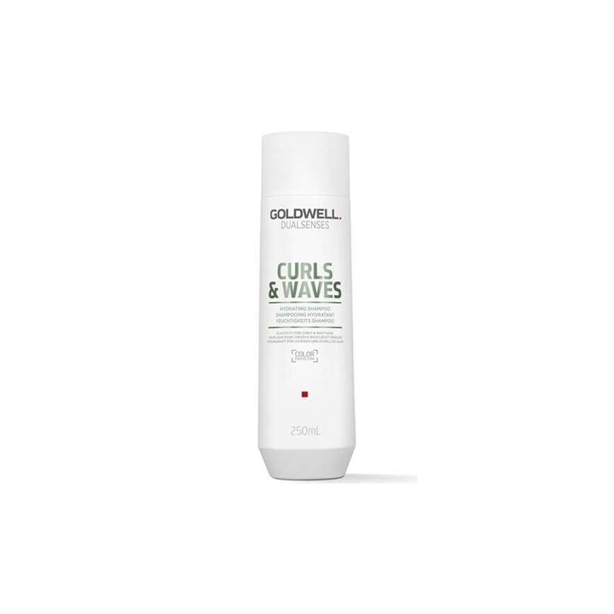 Drėkinantis garbanotų plaukų šampūnas Goldwell Curls & Waves Hydrating Šampūnas 250ml – 2