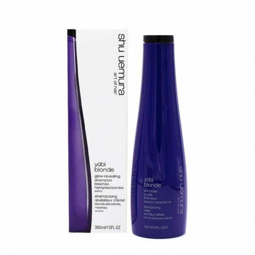 Shu Uemura Yubi Skirtas šviesiems plaukams Anti-Brass Violetinė Šampūnas 300 ml