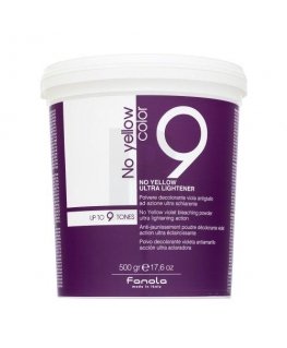 Fanola No Yellow Color Ultra Lightener paste for lightening hair