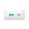 Mini power supply unit with built-in cables Joyroom JR-PBC06 30W 10000mAh - white Mini power supply unit with built-in cables Joyroom JR-PBC06 30W 10000mAh - white