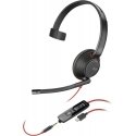 Hewlett Packard (HP) HP Poly Blackwire 5210 One-way USB-C Headphone +3.5mm Plug +USB-C/A Adapter Hewlett Packard (HP) HP Poly Blackwire 5210 One-way USB-C Headphone +3.5mm Plug +USB-C/A Adapter