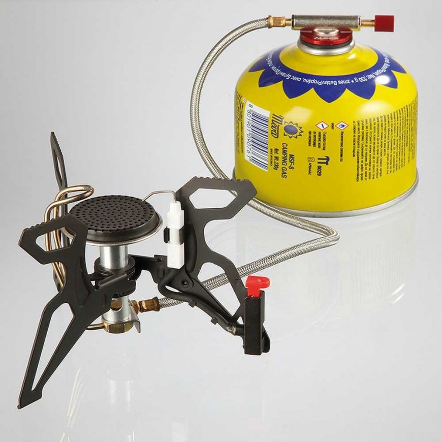 MEVA Tourist stove with gas heater and piezo ignition SPIDER PRO 3kW – 2