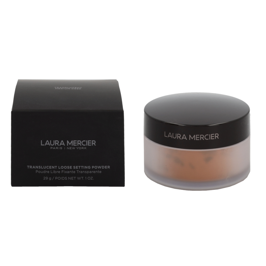 Biri fiksuojanti pudra Laura Mercier Translucent Loose Setting Powder, 29g, Spalva: Medium Deep – 2